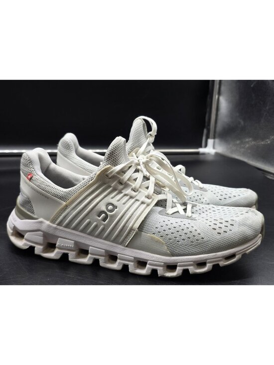 On Shoes - On Cloudswift Shoes Womens Size 9 White Mesh CloudTec Running Sneakers Damaged